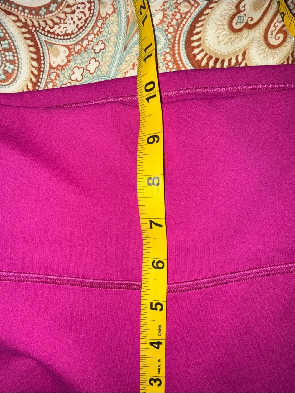 Lululemon crop leggings size 6/L25